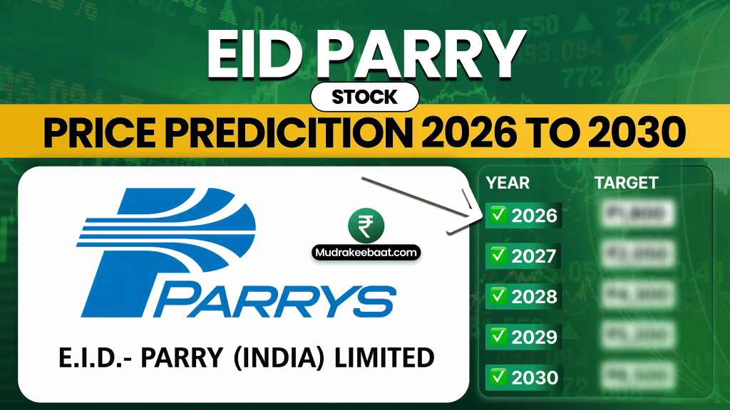 EID Parry Stock Price Predicition 2026 To 2030