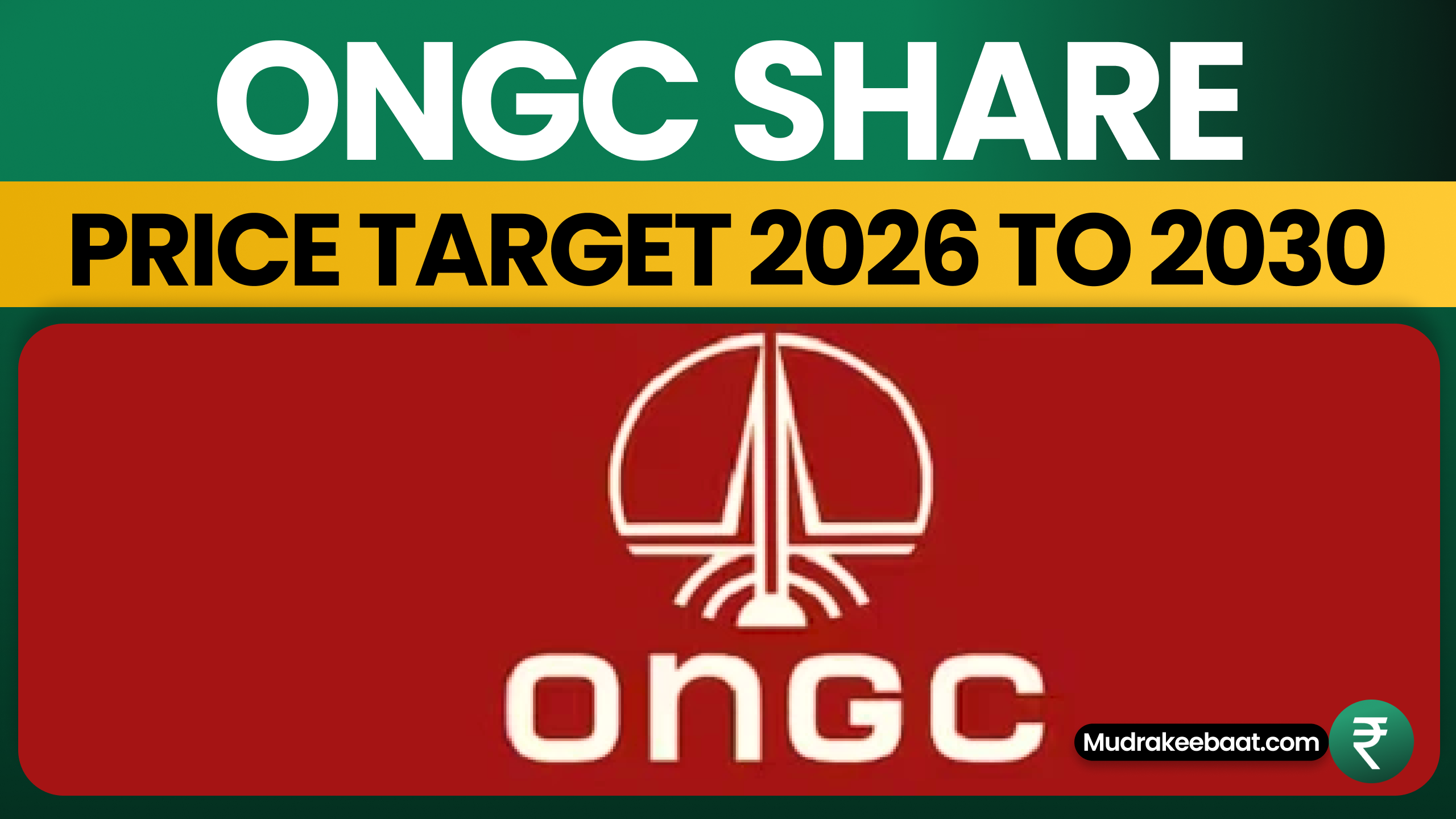 ONGC Share Price Target 2026 To 2030