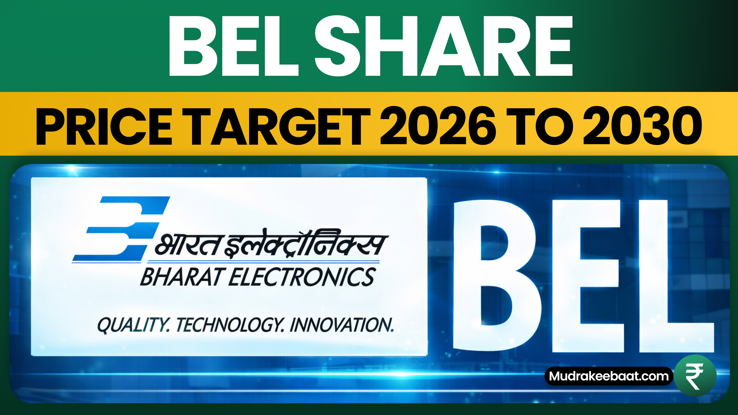 BEL Share Price Target 2026 To 2030