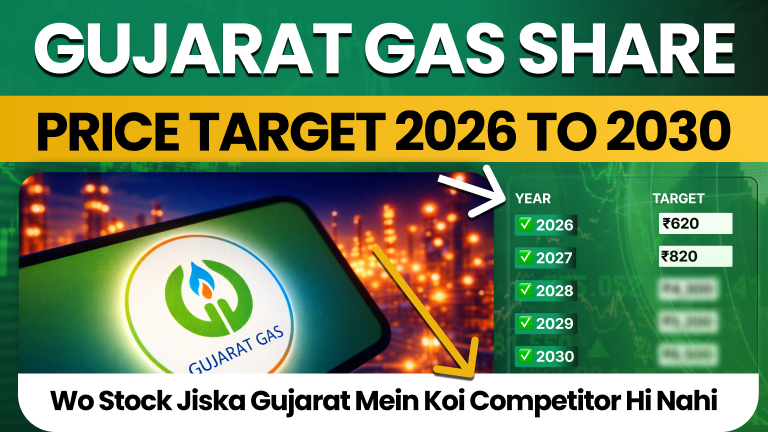 Gujarat Gas Share Price Target 2026 To 2030